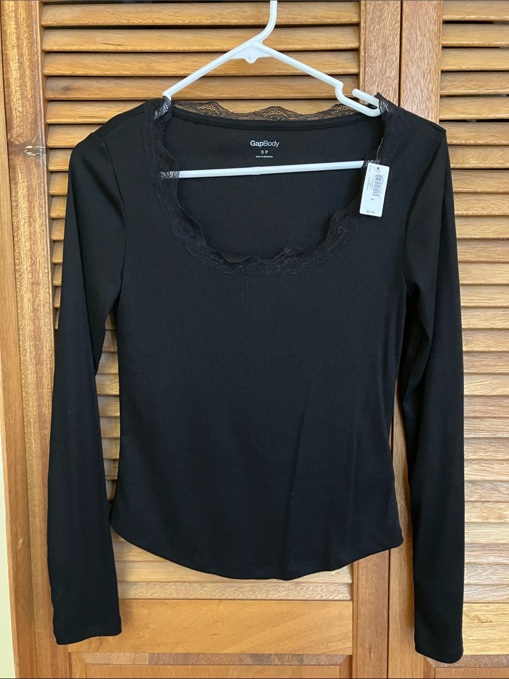 NWT Gap Body Modal Long Sleeve Shirt